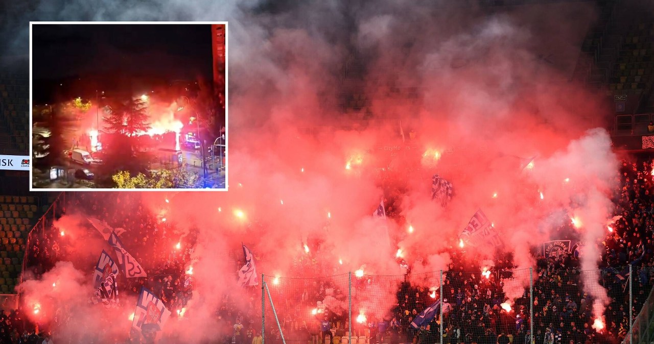 Starcia kibiców przed meczem Lecha. W Hiszpanii aż huczy. "Radykalni"