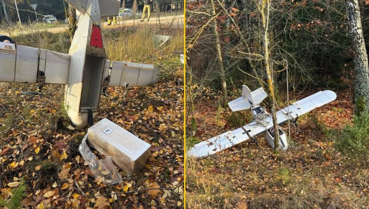 Funkcjonariusze straży granicznej przechwycili drona wypełnionego nielegalnymi papierosami na terenie gminy Krynki (Podlaskie). Stało się to po zgłoszeniu od jednego z mieszkańców pogranicza. Na miejsce natychmiast skierowano także straż pożarną i policję.