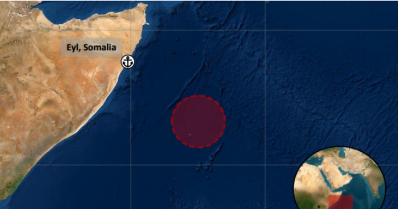 Atak piratów na statek u wybrzeży Somalii. Otworzyli ogień do załogi tankowca