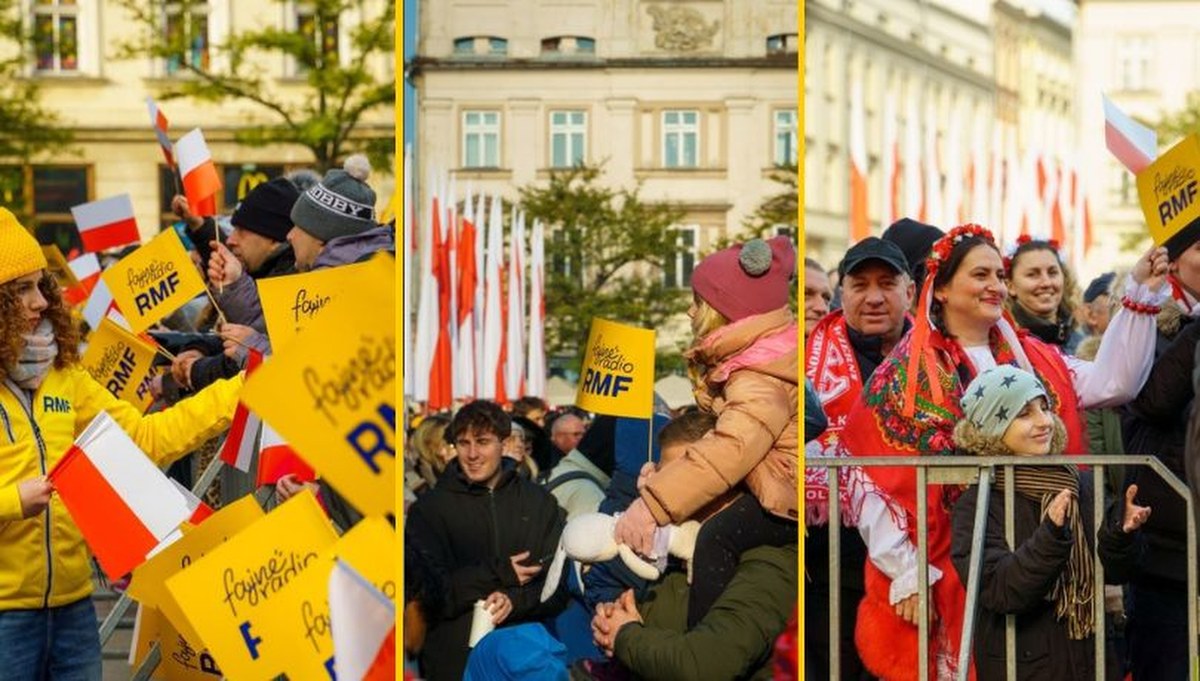 RMF FM i Miasto Kraków po raz 9. zapraszają na "Ogólnopolskie Śpiewanie Biało-Czerwonych Przebojów"