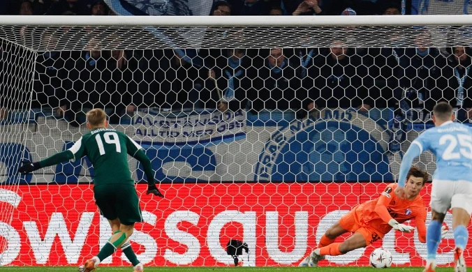 Fatalne pudło reprezentanta Polski w Lidze Europy. Trener nie miał litości