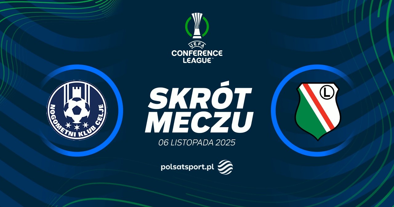 NK Celje - Legia Warszawa. Skrót meczu. [WIDEO]