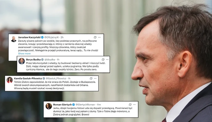 Decyzja sejmowej komisji ws. immunitetu Ziobry. Fala komentarzy