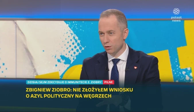 Tomczyk w "Graffiti" komentuje słowa Ziobry: A ja wczoraj dostałem sygnał, że wygram w totka