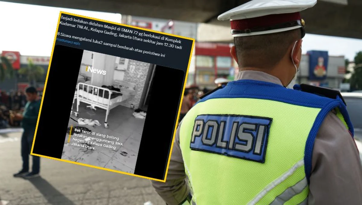 W stolicy Indonezji, Dżakarcie, doszło do eksplozji w meczecie znajdującym się na terenie kompleksu szkolnego. W wyniku wybuchu co najmniej 54 osoby trafiły do szpitala z obrażeniami. Policja prowadzi śledztwo w sprawie przyczyn zdarzenia.