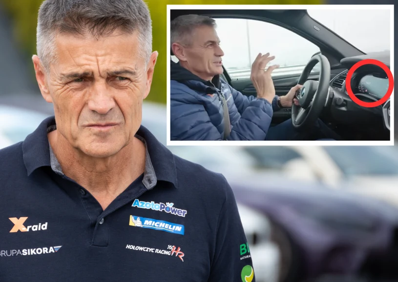 Hołowczyc wcisnął gaz. Policja prowadziła wtedy postępowanie