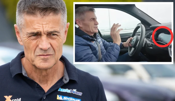 Hołowczyc wcisnął gaz. Policja prowadziła wtedy postępowanie