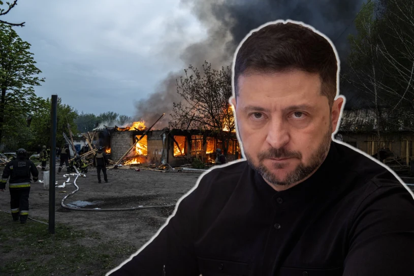 Zełenski wskazał cel Rosjan w Pokrowsku. Putinowi chodziło o Trumpa?