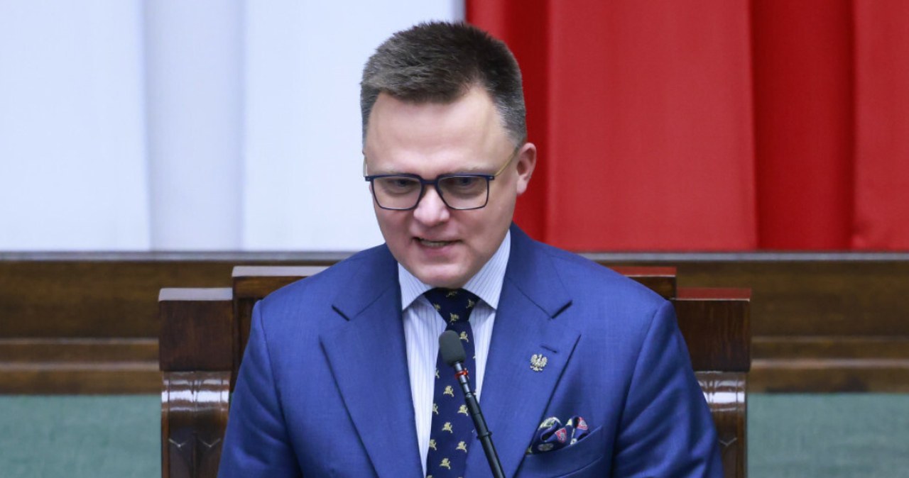 Hołownia otworzył obrady Sejmu. Chwilę później padły nietypowe słowa