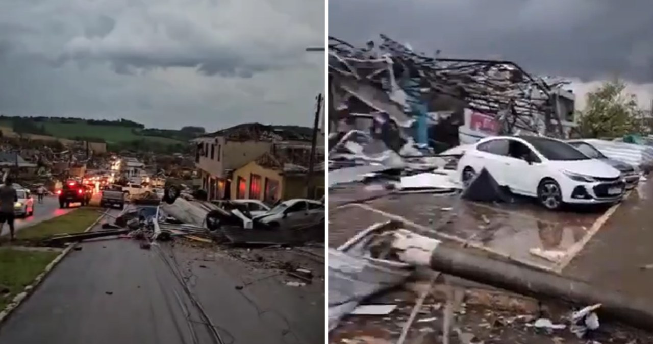 Tornado, krajobraz jak po apokalipsie. Co najmniej pięć osób zginęło