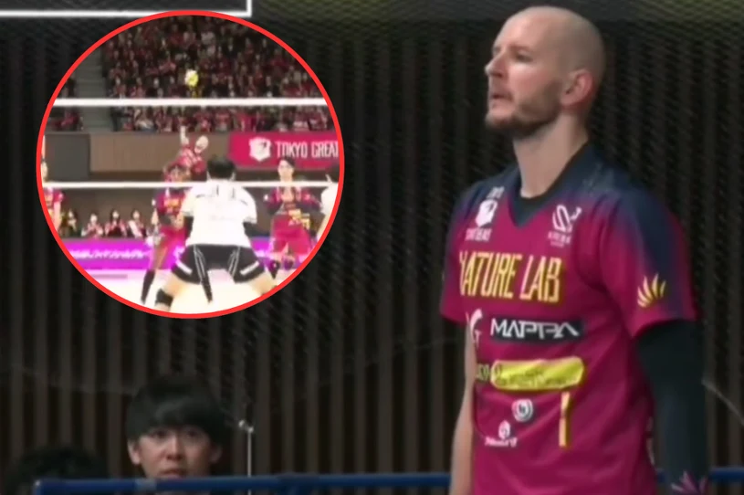 Szalony mecz Kurka w Japonii. 80 punktów w secie, a Polak wyróżniony