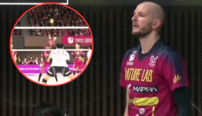 Szalony mecz Kurka w Japonii. 80 punktów w secie, a Polak wyróżniony