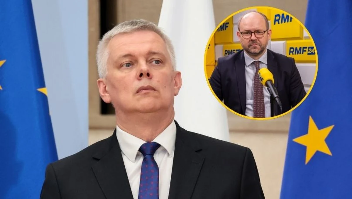 Zaognia się konflikt między obozem prezydenckim a rządowym w sprawie nominacji na pierwszy stopień oficerski 136 przyszłych oficerów Służby Kontrwywiadu Wojskowego i Agencji Bezpieczeństwa Wewnętrznego. Tomasz Siemoniak, minister koordynator służb specjalnych, stwierdził, że współpracownicy Karola Nawrockiego "pogrążają prezydenta niemądrymi sugestiami". "Po co to kręcenie" - zapytał, odnosząc się do wypowiedzi Marcina Przydacza, szefa prezydenckiego Biura Polityki Międzynarodowej, która padła na antenie RMF FM.