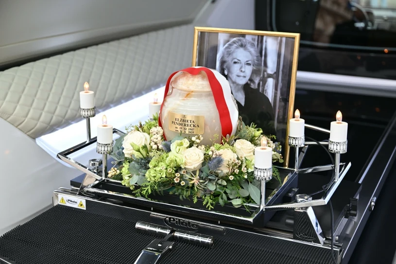 Pogrzeb Elżbiety Pendereckiej w Krakowie. Ceremonię podzielono na dwa dni