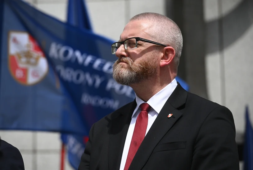 Grzegorz Braun prosi ministra o ochronę. Oczekuje "niezwłocznych działań"
