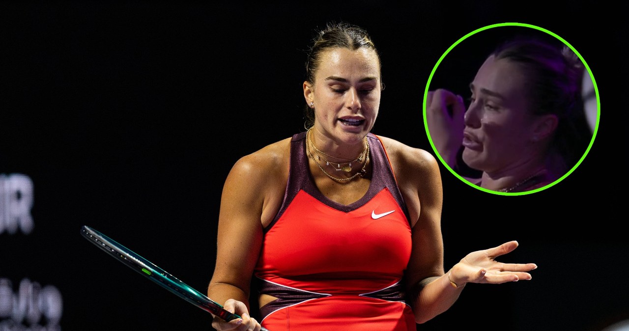 Sceny po WTA Finals. Aryna Sabalenka nie wytrzymała, polały się łzy