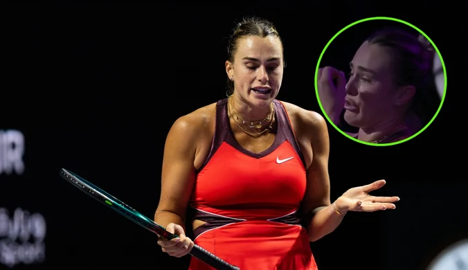 Sceny po WTA Finals. Aryna Sabalenka nie wytrzymała, polały się łzy