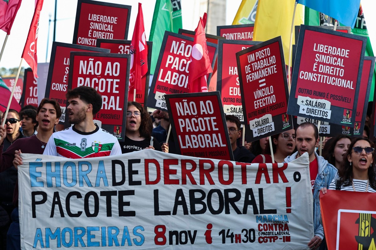 ​"Nie" dla zmian w kodeksie pracy. Portugalczycy wyszli na ulice Lizbony