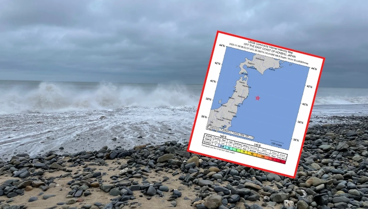 Na wschód od japońskiej wyspy Honsiu wystąpiło silne trzęsienie ziemi o magnitudzie 6,8. Służby geologiczne zaalarmowały mieszkańców prefektury Iwate o możliwości wystąpienia tsunami.