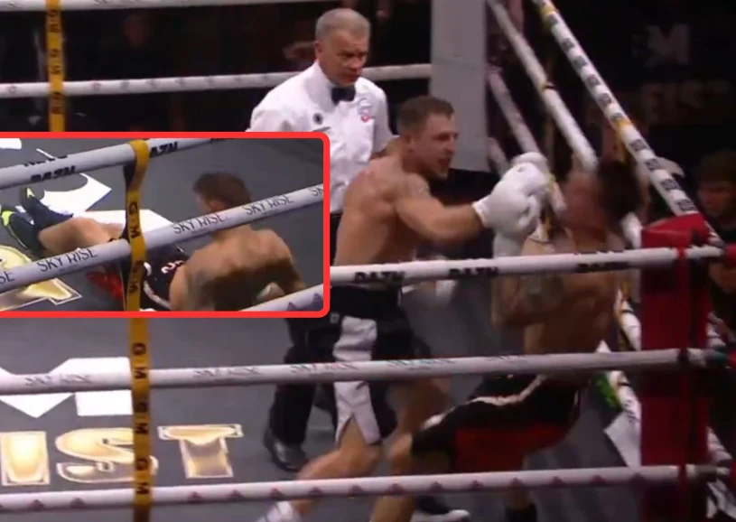 29 sekund i nokaut! Demolka w walce polskiego boksera. Dramatyczny finał