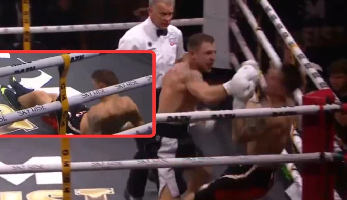 29 sekund i nokaut! Demolka w walce polskiego boksera. Dramatyczny finał