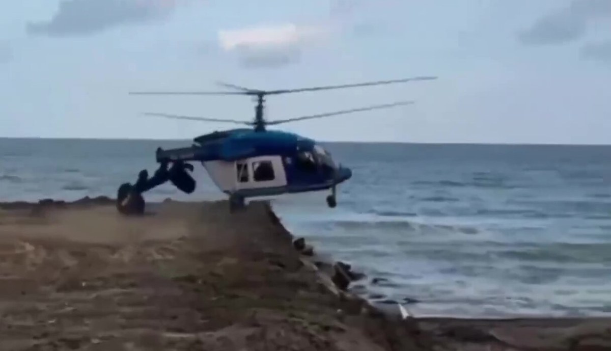 Katastrofa śmigłowca w Rosji. Co zrobił pilot?! [NAGRANIE]