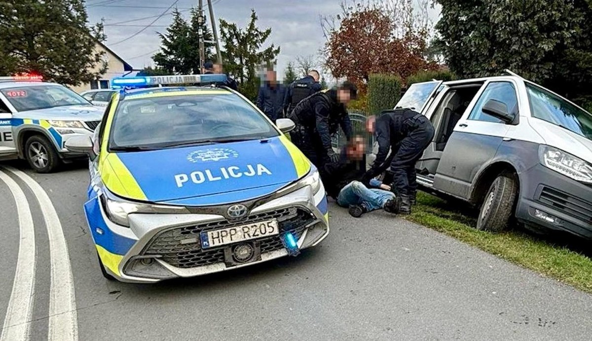 Polsko-czeska akcja policji. Pościg i zatrzymanie złodziei