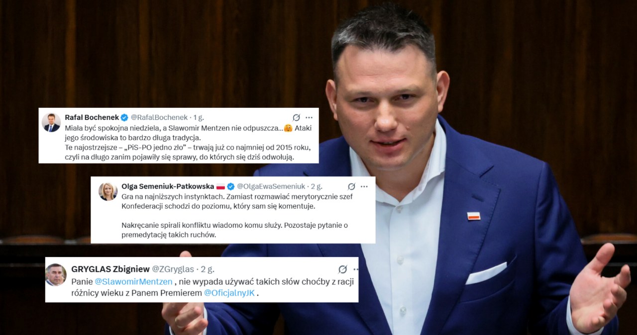 Gorąco po słowach Sławomira Mentzena. Politycy PiS nie kryją oburzenia