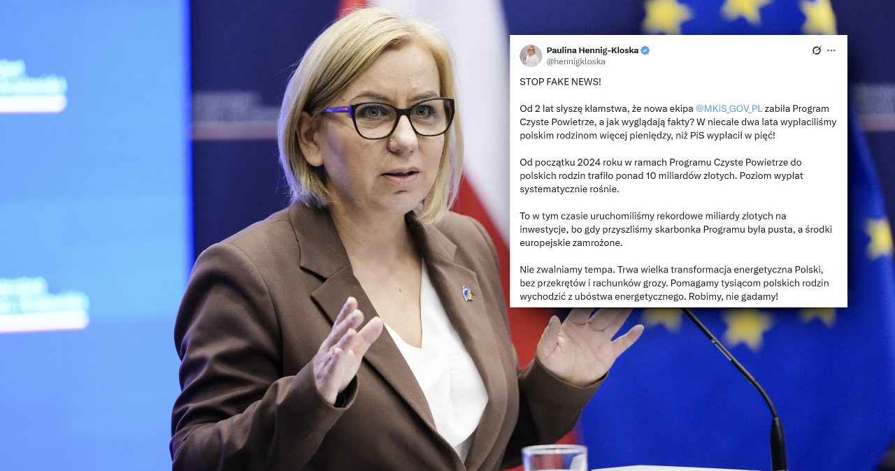 Czyste Powietrze. Resort chwali się liczbami, eksperci grzmią