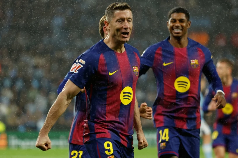 To była 10. minuta. Lewandowski podszedł do karnego i stało się to