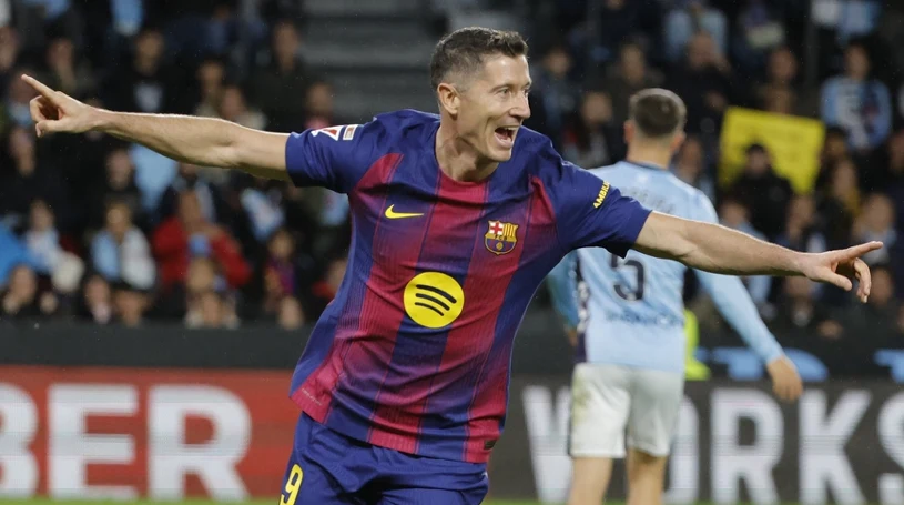 Kanonada na Estadio Balaidos. "Lewy" dokonał egzekucji. Tryb niszczyciela