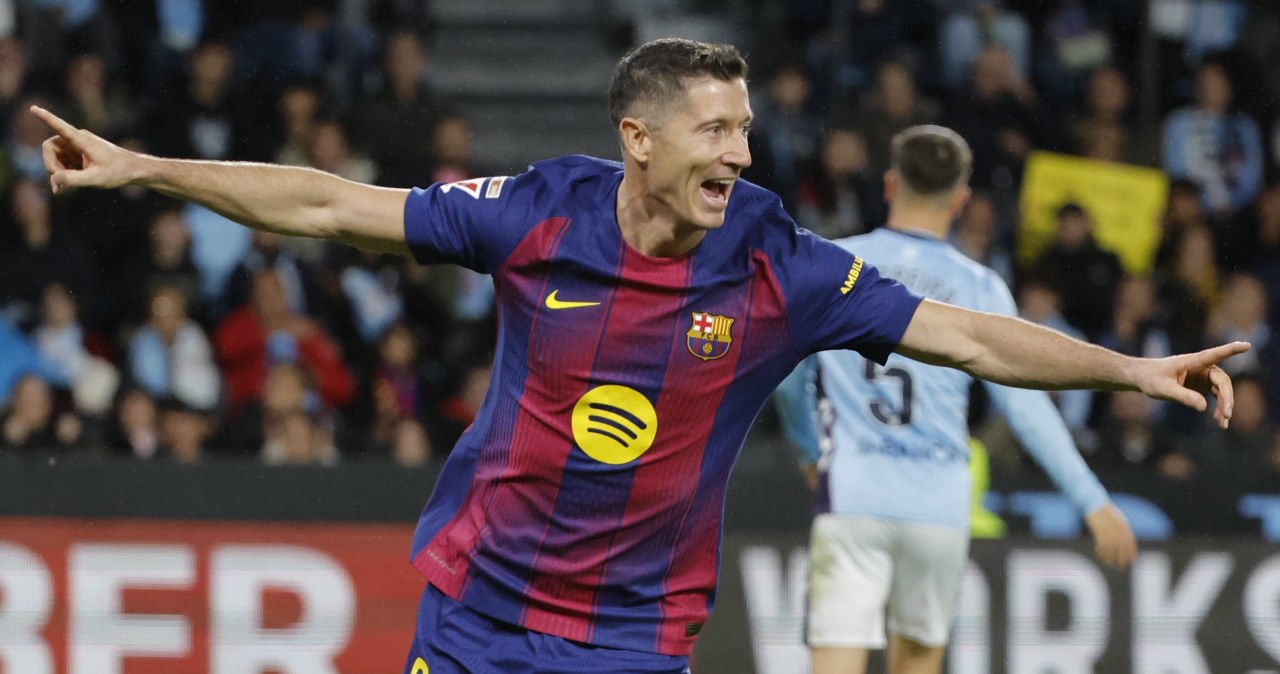 Kanonada na Estadio Balaidos. "Lewy" dokonał egzekucji. Tryb niszczyciela