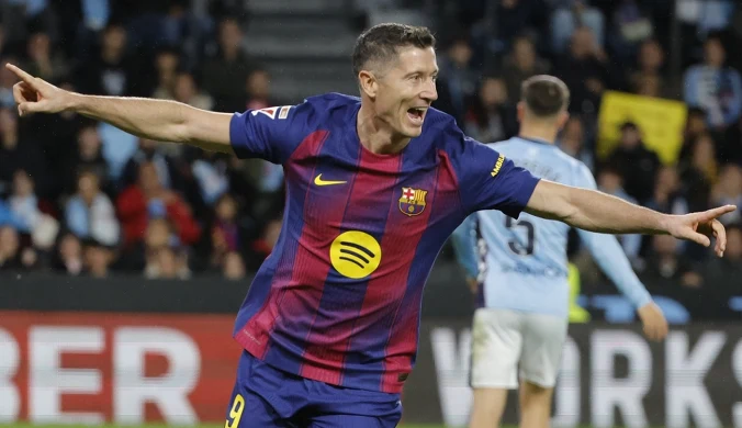 Kanonada na Estadio Balaidos. "Lewy" dokonał egzekucji. Tryb niszczyciela