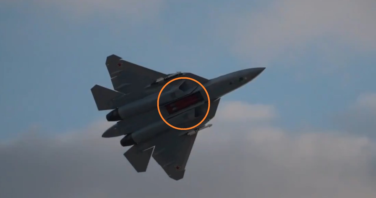 Rosjanie ujawnili kolejny sekret Su-57. To ich najlepszy myśliwiec