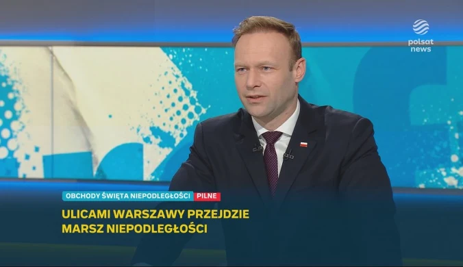 Mastalerek w "Graffiti": Kaczyński pasuje do Marszu Niepodległości jak pięść do nosa