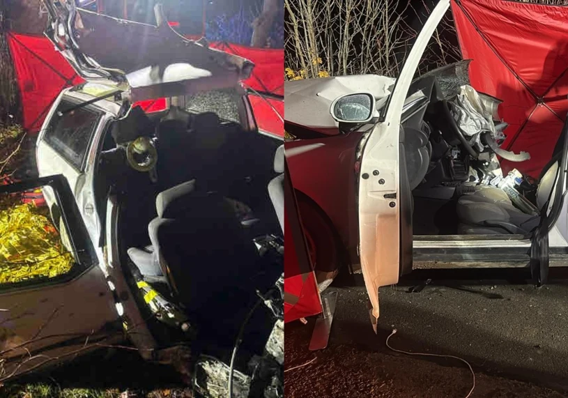 Tragiczny wypadek na Pomorzu. Nie żyją dwie nastolatki