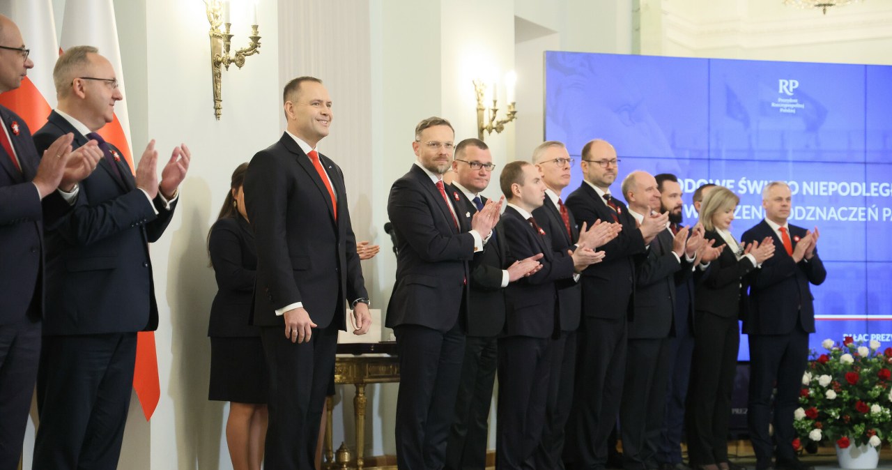 Karol Nawrocki wręczył Ordery Orła Białego. Dwóch odznaczonych