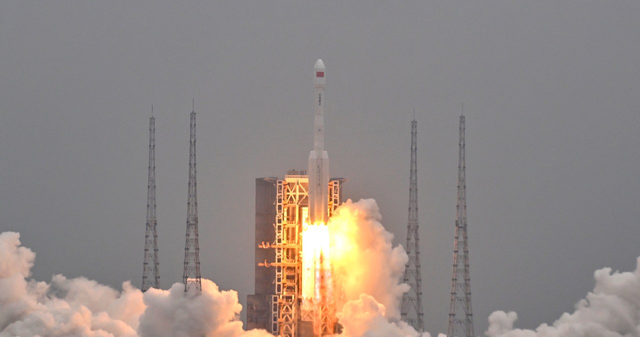 Katastrofa chińskiej rakiety. istotny ładunek zniszczony