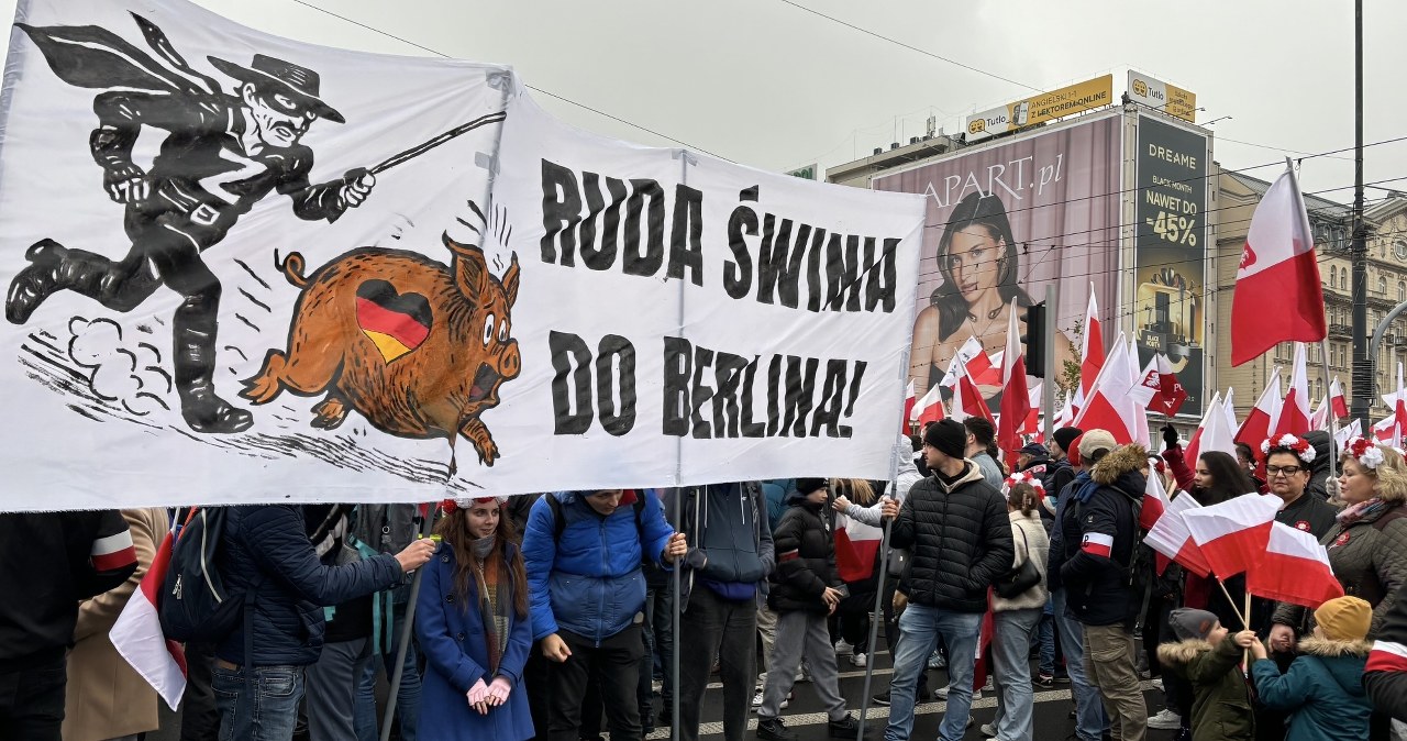 Skandaliczne hasła w Warszawie. "Stop imigracji, czas deportacji"