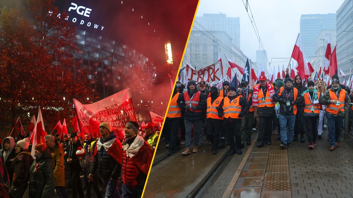 Ulicami Warszawy przeszedł we wtorek Marsz Niepodległości. Według szacunków Stołecznego Centrum Bezpieczeństwa wzięło w nim udział ok. 100 tys. osób. Tymczasem organizatorzy mówią o liczbie uczestników sięgającej nawet 300 tys. Wśród maszerujących znaleźli się politycy - prezydent Karol Nawrocki, Jarosław Kaczyński, Sławomir Mentzen oraz wielu innych przedstawicieli m.in. Prawa i Sprawiedliwości oraz Konfederacji. Wydarzenie ocenia się jako jeden z najspokojniejszych Marszów Niepodległości.