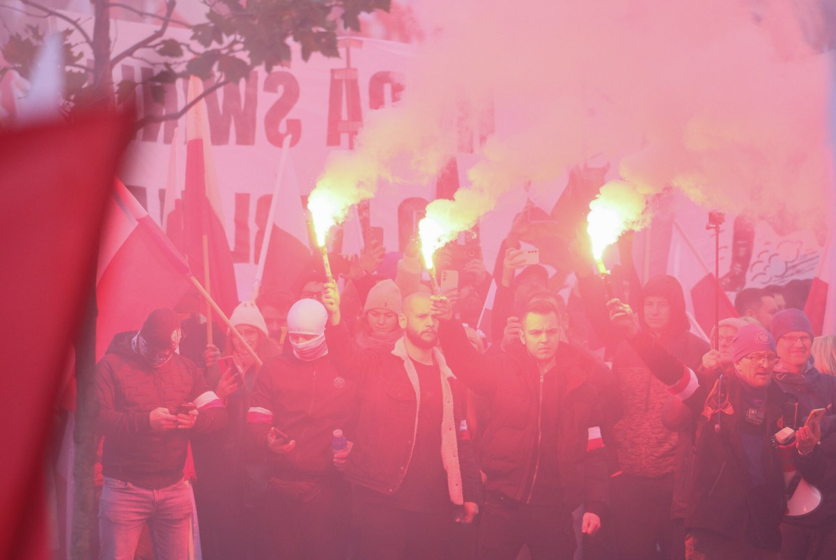 Góra rac i petard zarekwirowana. Policyjny bilans Marszu Niepodległości