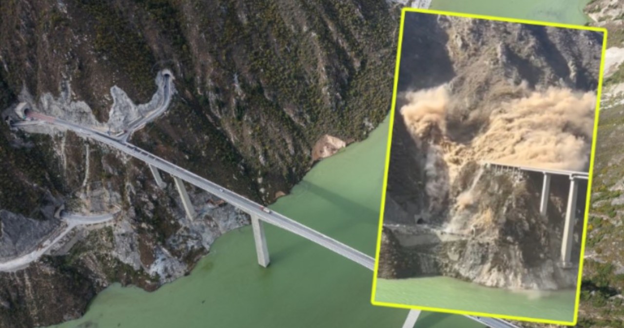 Katastrofa mostu w Chinach. Został otwarty kilka miesięcy temu