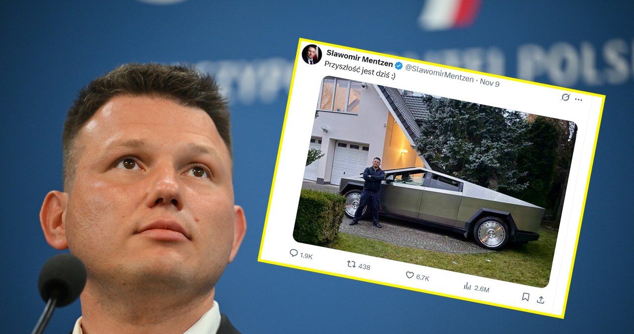 Co Mentzen myśli o Tesli? To zdjęcie z Cybertruckiem rozgrzało internet