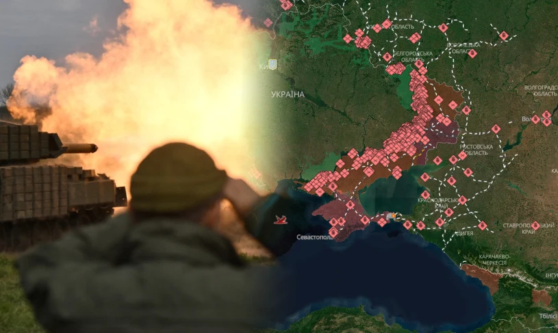 Ukraina uderzyła w skład wrogiej amunicji. "Liczne eksplozje i pożar"