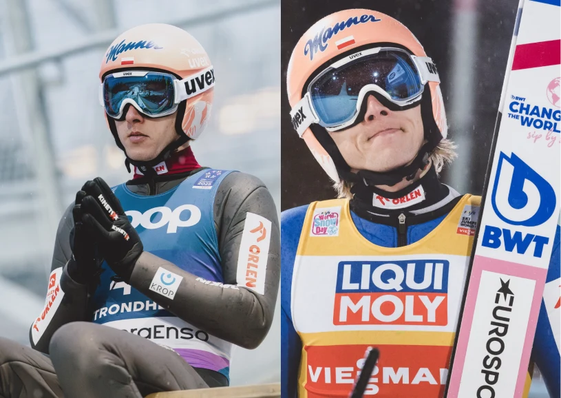 To znak rozpoznawczy Dawida Kubackiego. Nigdy nie wstydził się o tym mówić