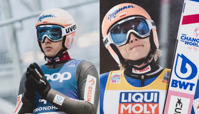 To znak rozpoznawczy Dawida Kubackiego. Nigdy nie wstydził się o tym mówić