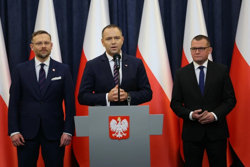 Karol Nawrocki wygłosił oświadczenie. "Odmawiam nominacji 46 sędziów"