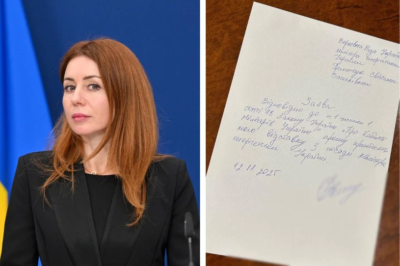 Pokłosie skandalu korupcyjnego. Ukraińska minister złożyła rezygnację
