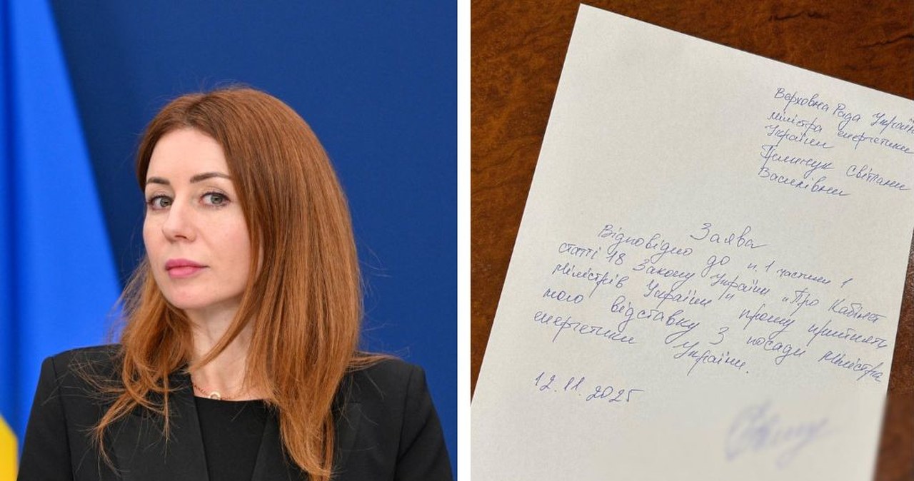 Pokłosie skandalu korupcyjnego. Ukraińska minister złożyła rezygnację