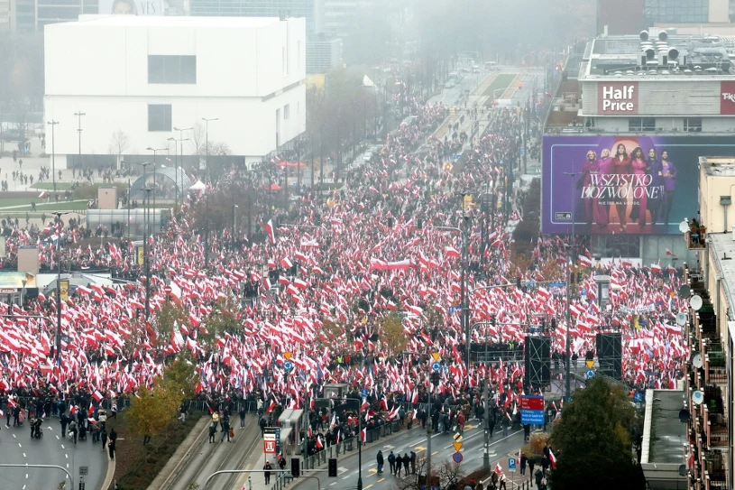 Marsz Niepodległości na cenzurowanym. W sondażu dominuje jeden pogląd